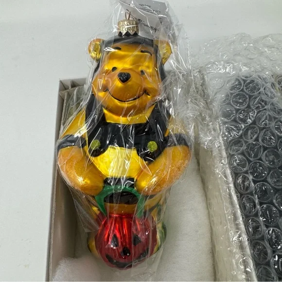 NIB Christopher Radko Winnie the Pooh Bumble Bee Halloween Ornament 1997 Disney - Picture 1 of 10